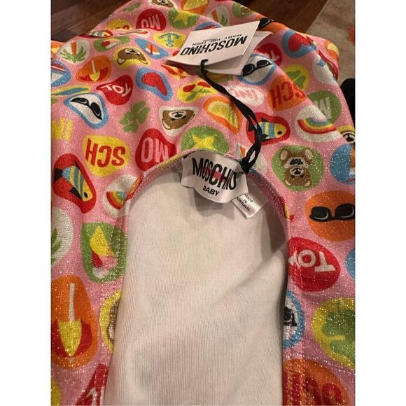 Moschino Pink Bear Pop Bathing Suit Size 3 - Picture 8 of 8